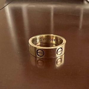 Cartier Love Ring